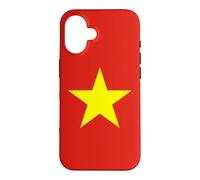 Custodia per iPhone 16 Vietnam Flag Colors Vietnamese Gift for Vietnamese