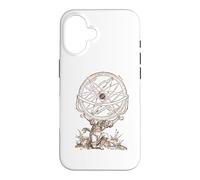Custodia per iPhone 16 Vintage Atlante Greco Dio mitologia Titano Dio Storia Arte