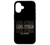 Custodia per iPhone 16 Vintage Carol Stream Illinois