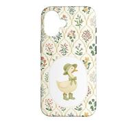 Custodia per iPhone 16 Vintage Cottagecore Duck Dainty Whimsy Garden