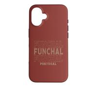 Custodia per iPhone 16 Vintage Funchal Portogallo