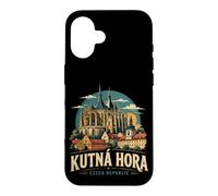 Custodia per iPhone 16 Vintage Kutna Hora Repubblica Ceca Viaggio Punto di riferimento Regalo