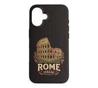 Custodia per iPhone 16 Vintage Roma Italia Colosseo Antico Romano Punto di riferimento 3