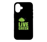 Custodia per iPhone 16 Vivere Ambiente Verde Pianeta Terra Natura