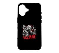 Custodia per iPhone 16 Voltaire Filosofo Francese Scrittore Illuminista