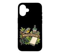 Custodia per iPhone 16 WARBLER WATCH DAY Birdwatching in giardino