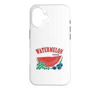 Custodia per iPhone 16 Watermelon Sugar cute tee