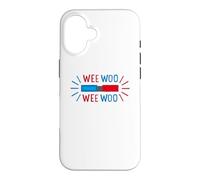 Custodia per iPhone 16 Wee Woo Fire Fighter Polizia Ambulanza