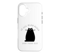 Custodia per iPhone 16 When all else fails, hug your cat