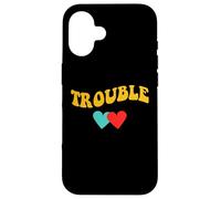 Custodia per iPhone 16 where i go trouble follows couple