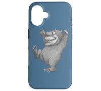 Custodia per iPhone 16 Where the Wild Things Are Drawn Big Nose Monster