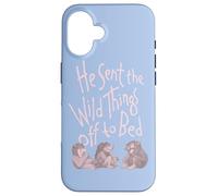 Custodia per iPhone 16 Where the Wild Things Are Off to Bed