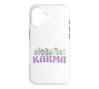 Custodia per iPhone 16 Wildflower Floral KARMA Nome Festa della mamma Donne