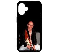 Custodia per iPhone 16 Wishbone Ash Chitarrista Andy Powell Da Dick Barnatt