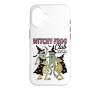 Custodia per iPhone 16 Witchy Frog Club Midnight Only On Halloween Frog Coven