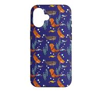 Custodia per iPhone 16 Womens Girls Kids Pattern Sea Otter Lover
