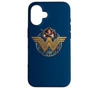 Custodia per iPhone 16 Wonder Woman Movie Power Stance and Emblem