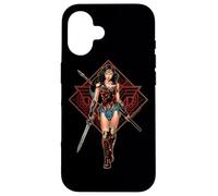Custodia per iPhone 16 Wonder Woman Movie Warrior