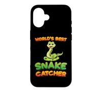 Custodia per iPhone 16 Worlds Best Snake Catcher Snake Hunter Pit Viper Snake Lover