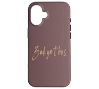 Custodia per iPhone 16 Zante Grecia Design elegante vintage