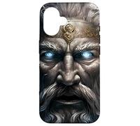 Custodia per iPhone 16 Zeus il re degli dei greci