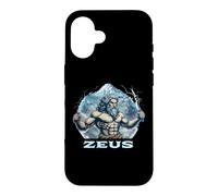 Custodia per iPhone 16 Zeus Re degli Dei Amante della mitologia greca Antica Grecia Miti