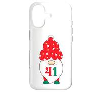 Custodia per iPhone 17 41 gnomo natalizio 4 1 quarantuno Happy Holidays Funny Gen Z