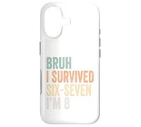 Custodia per iPhone 17 8° Compleanno Sei Sette Ragazzo Io Sono 8 Anni Bruh 6 7 Bday Kids
