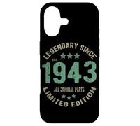 Custodia per iPhone 17 83 Years Old Bday Legend Since 1943 - Vintage 83° compleanno