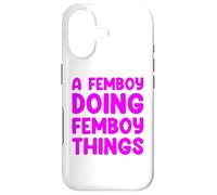 Custodia per iPhone 17 A Femboy Doing Femboy Things