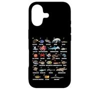Custodia per iPhone 17 A-Z Ocean Life Alfabeto Creature Marine Esplorazione