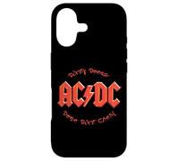 Custodia per iPhone 17 AC/DC Dirty Deeds Done Dirt Testo script economico
