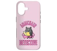 Custodia per iPhone 17 Accogliente Mistero Amatoriale Sleuth Poltrona Detective Cat