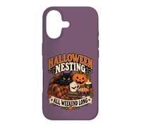 Custodia per iPhone 17 Accogliente weekend casalingo con zucca di Halloween