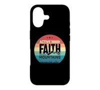 Custodia per iPhone 17 Active Faith Can Move Mountains Christian Men Women Kids