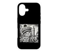 Custodia per iPhone 17 Adorabile tazza con gatto londinese e Big Ben
