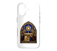 Custodia per iPhone 17 Adorazione eucaristica Cattedrale gotica Mosaico Opera d'arte