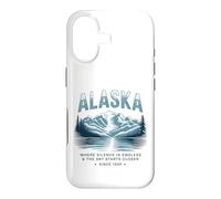 Custodia per iPhone 17 Alaska Dove il Silenzio è Infinito e il Cielo è Più Vicino