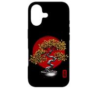 Custodia per iPhone 17 Albero dei Bonsai giapponese Enso Zen Circle retrò