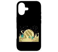 Custodia per iPhone 17 Alien Planet Paesaggio con Strano Flora