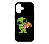 Custodia per iPhone 17 Alieno Carino Con Fetta Di Pizza Fast Food