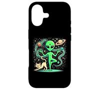 Custodia per iPhone 17 Alieno Fare Yoga - Yoga Posa - Spazio - Plancton