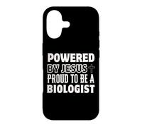 Custodia per iPhone 17 Alimentato da Gesù Orgoglioso di essere Biologo Cristiano