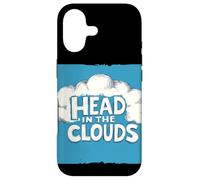 Custodia per iPhone 17 Alla deriva con la testa tra le nuvole per ragazzi e ragazze