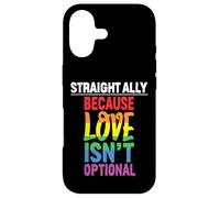 Custodia per iPhone 17 Alleato etero perché l'amore non è facoltativo