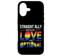 Custodia per iPhone 17 Alleato etero perché l'amore non è facoltativo