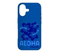 Custodia per iPhone 17 Aloha Hawaii Blue Hibiscus