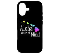 Custodia per iPhone 17 Aloha State of Mind Hawaiian Island Catena Arcobaleno