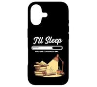 Custodia per iPhone 17 Amante dei libri I'll Sleep When Cliffhanger End Book Reading