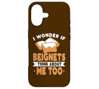 Custodia per iPhone 17 Amante di New Orleans Mi chiedo se anche i beignets pensano a me